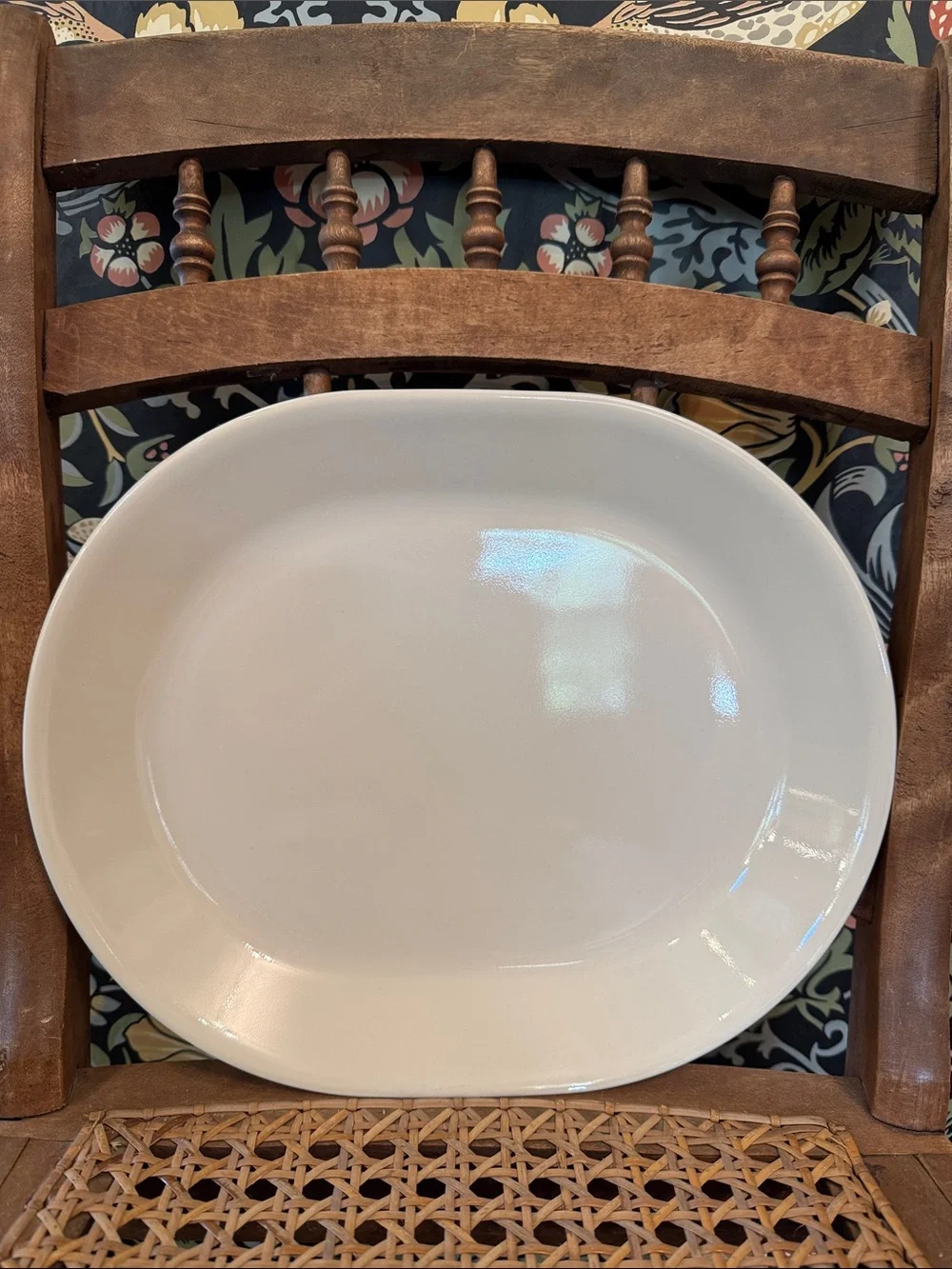 Corelle Sandstone Oval Serving Platter by Corning